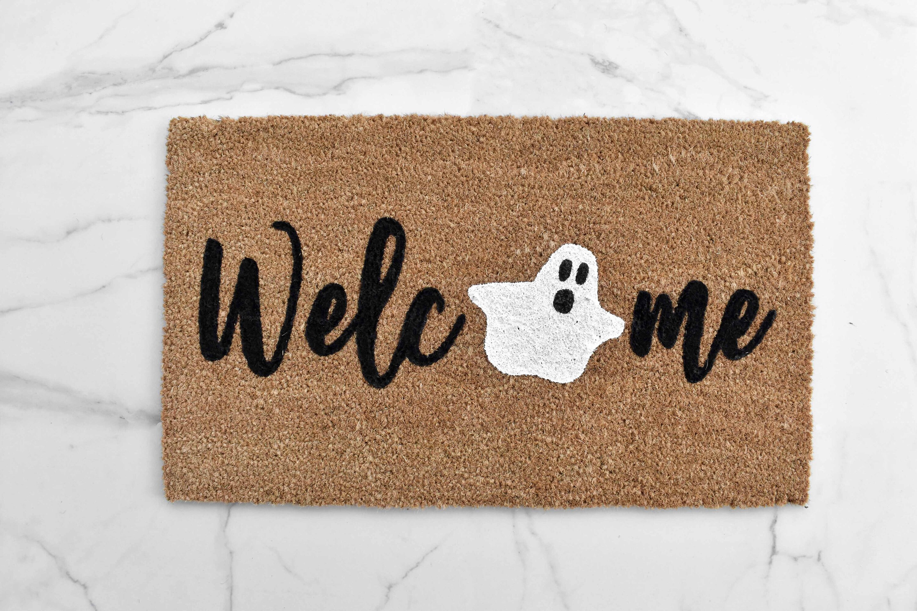 Ghost Doormat Halloween Doormat Cute Doormat Etsy