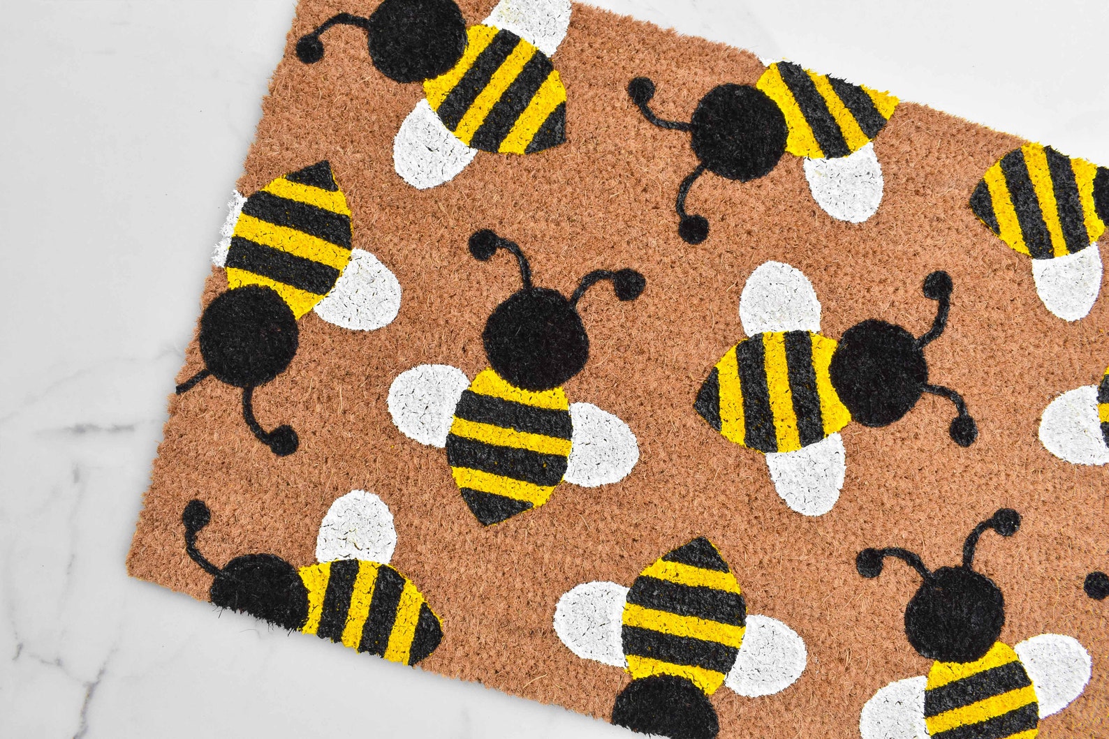 Bumble Bee Doormat Honey Bee Doormat Cute Doormat Etsy