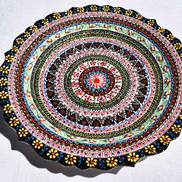 Extra Large Decorative Plate Etsy