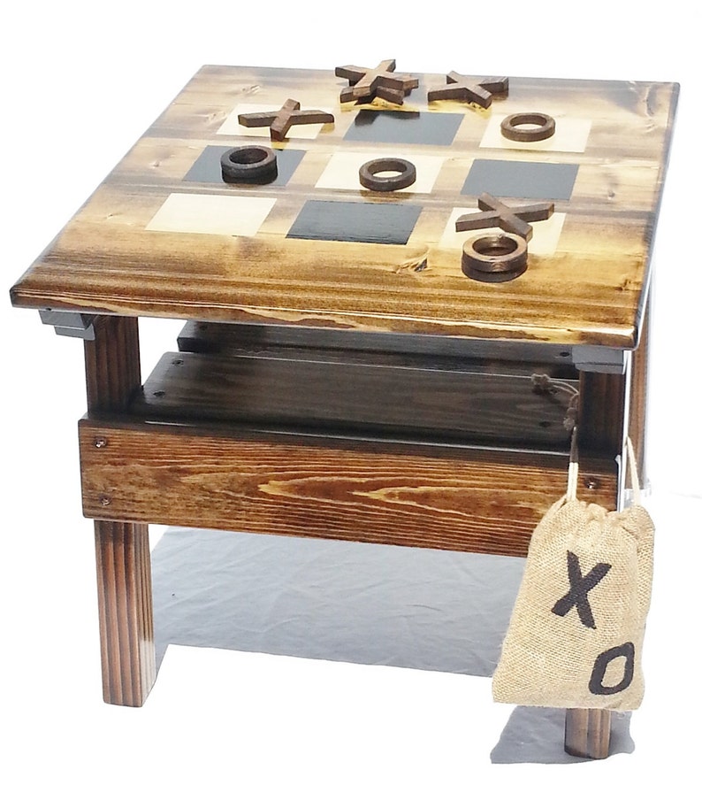 Outdoor Table and Chairs Kids Game Table and Chairs Wood Etsy