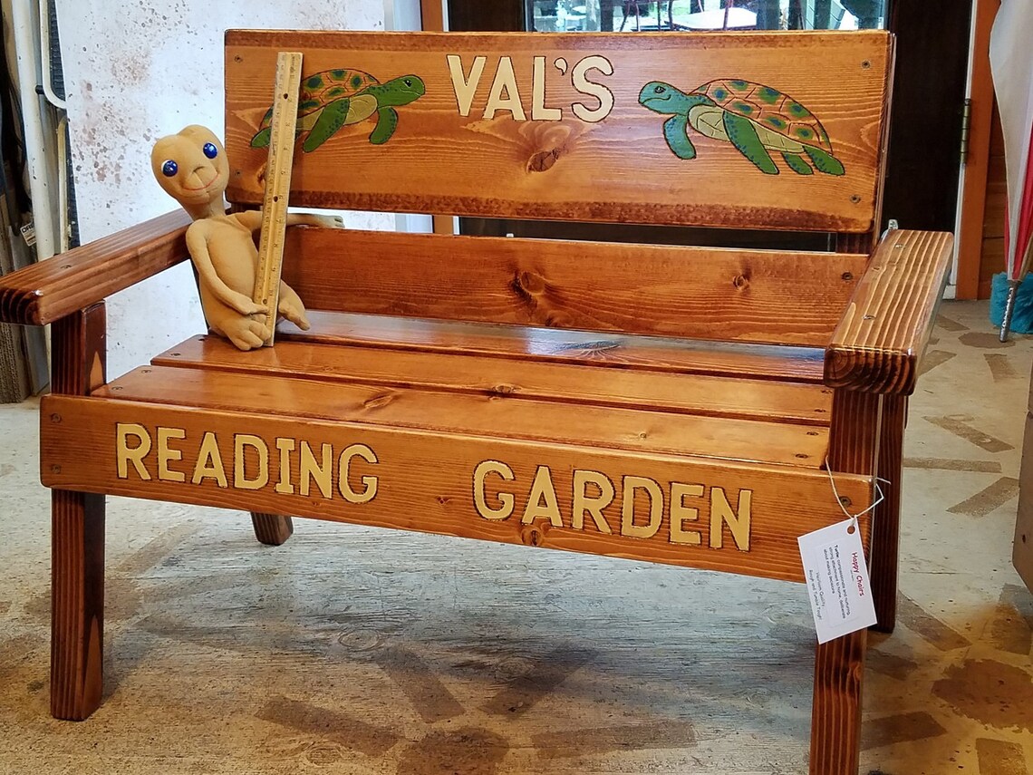 Pet Memorial Bench Personalized Dog / Cat Wood Furniture Pet Etsy