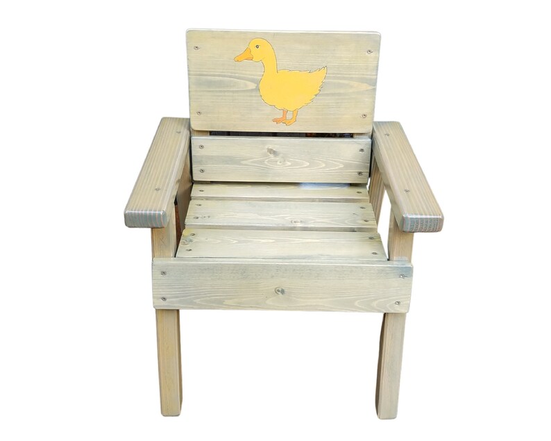 Kids Wood Duck Chair Childrens Outdoor Furniture Toddler Kids Wood Duck Chair Childrens Outdoor, Toddler Outdoor Furniture