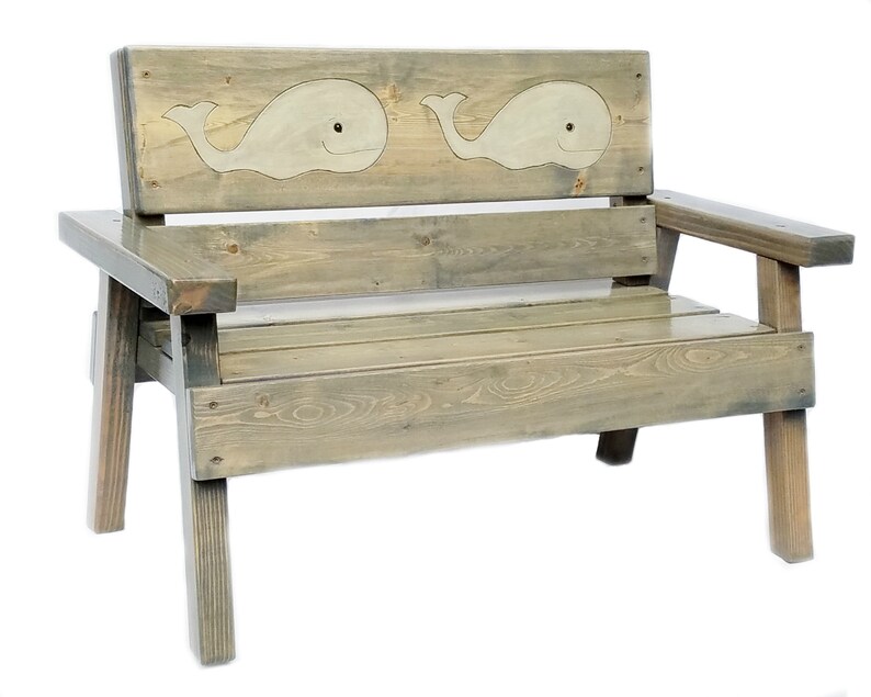 Childrens Wooden Bench