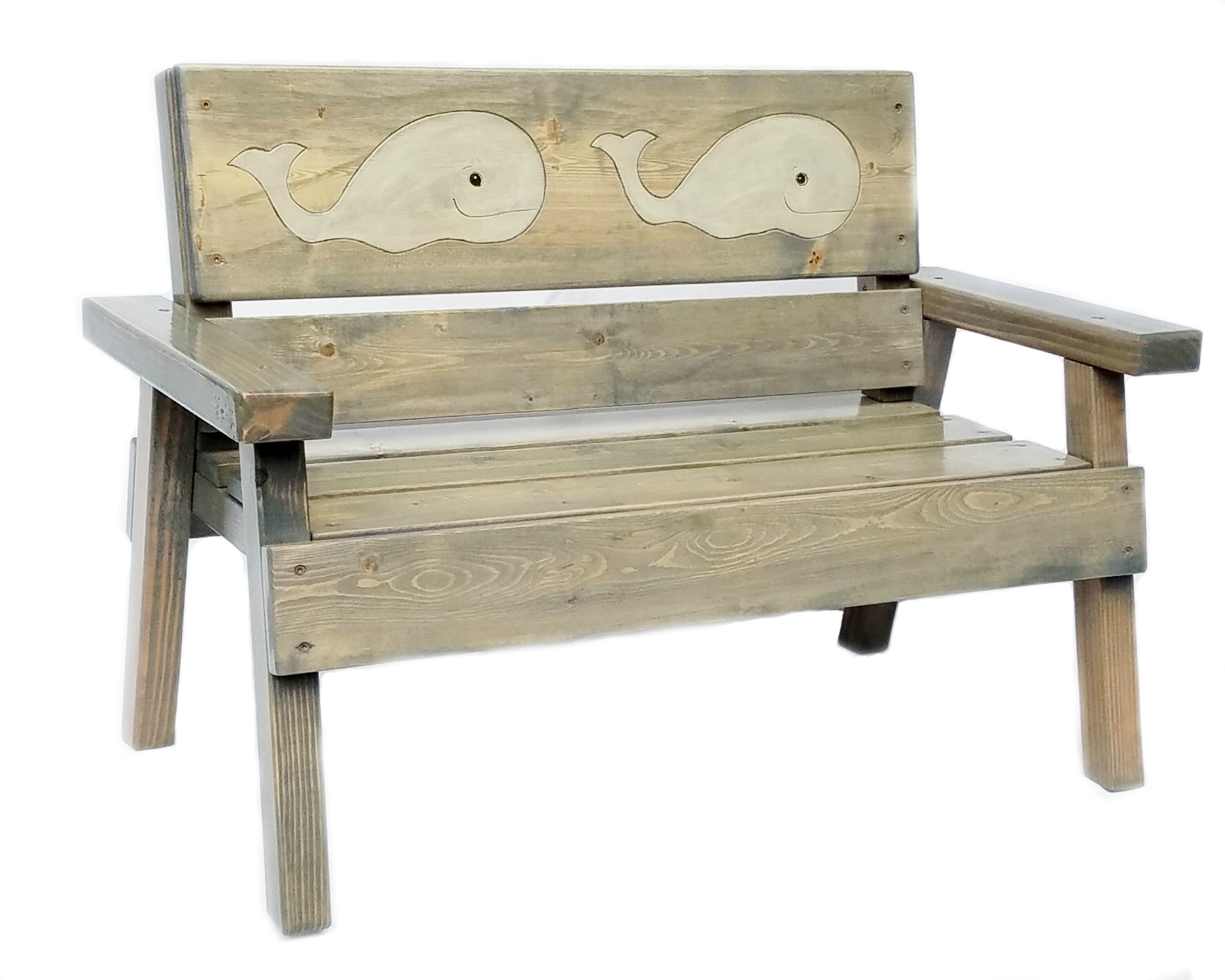 Childrens wooden garden bench new arrivals
