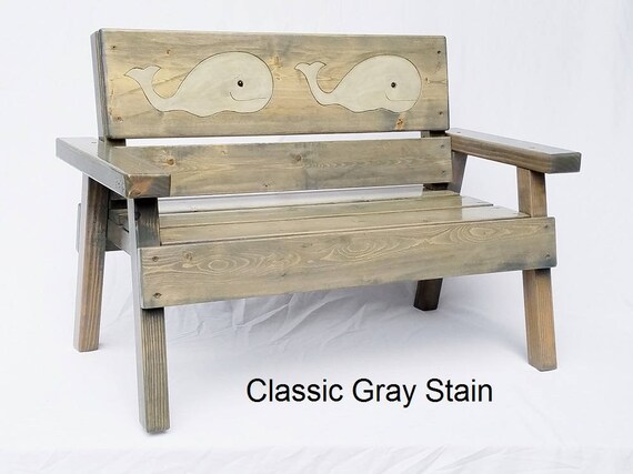 Kids Outdoor Patio Bench Childrens Furniture Reclaimed Wood Etsy