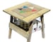 4 Wood Games, Chinese Checkers, Backgammon Game, Checkers / Chess Table, TicTacToe, Furniture Painted, Reclaimed Wood, 22hx21x20 