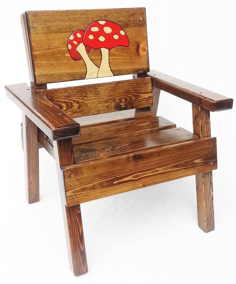 kids mushroom table and chairs