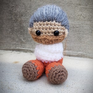 Hannibal Lecter - Ready to Ship - Crochet Doll - Silence of Lambs