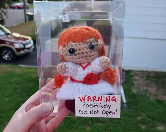 Annabelle - Crochet Doll- Ready to Ship