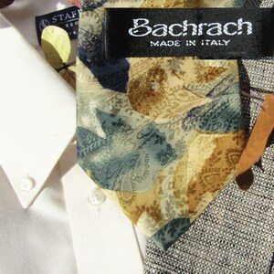 Vintage Silk necktie - neck accessories men  -office suit attire - gift for him -designer necktie -neck wear men - #3