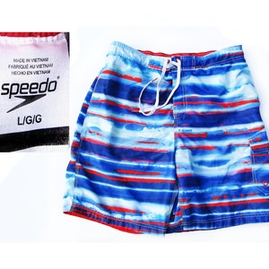 Vintage swim trunks men - Speedo Swim Suit Men - swim suit men - surf shorts, men&#39;s summer shorts,  swim trunks,  size Large ,   # 32