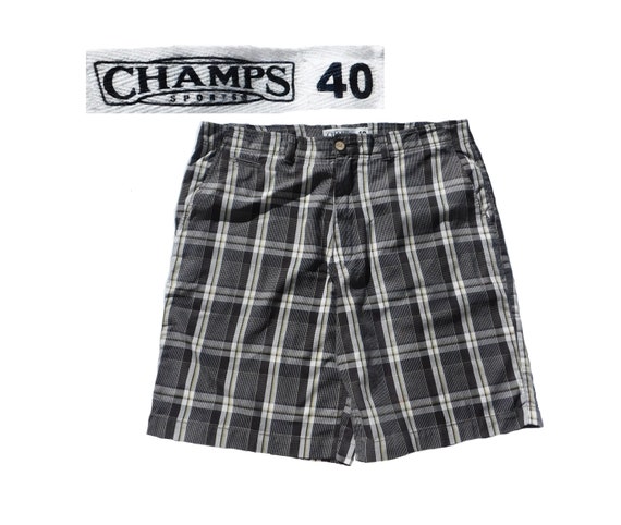Bermudas a cuadros para hombres pantalones cortos a cuadros de algodon de verano para hombres pantalones cortos a cuadros blancos marrones amarillos para hombres talla 40 59 Etsy Mexico