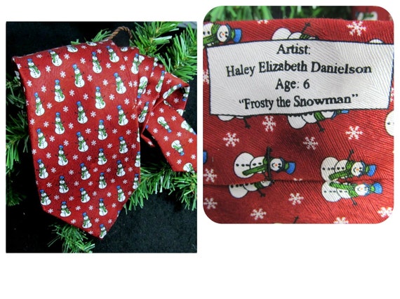 men's Christmas Clothing - Santa tie , tacky Chri… - image 1