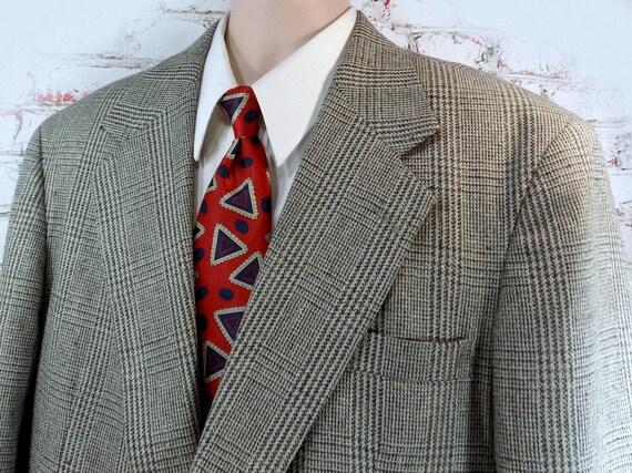 Hounds Tooth Sport Coat -men's Sport coat, grey be