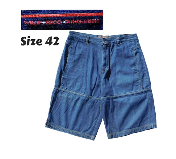 denim jeans shorts men - men's jean shorts, denim… - image 1