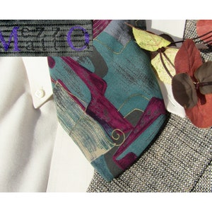 Vintage necktie men&#39;s, silk tie, suit tie, designer tie, Men&#39;s accessories ,gift for men,  # T 14