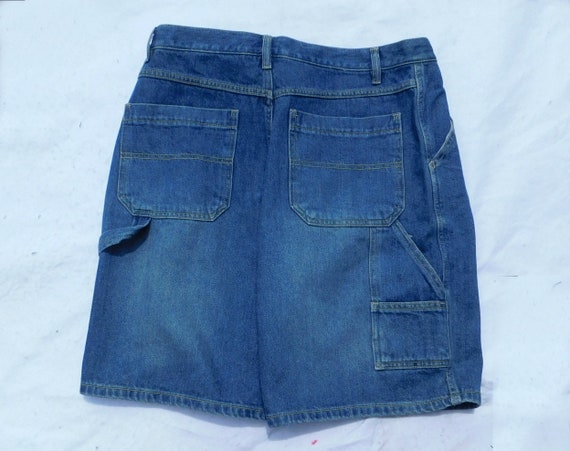 men's jean shorts, denim shorts,blue jean shorts,… - image 8