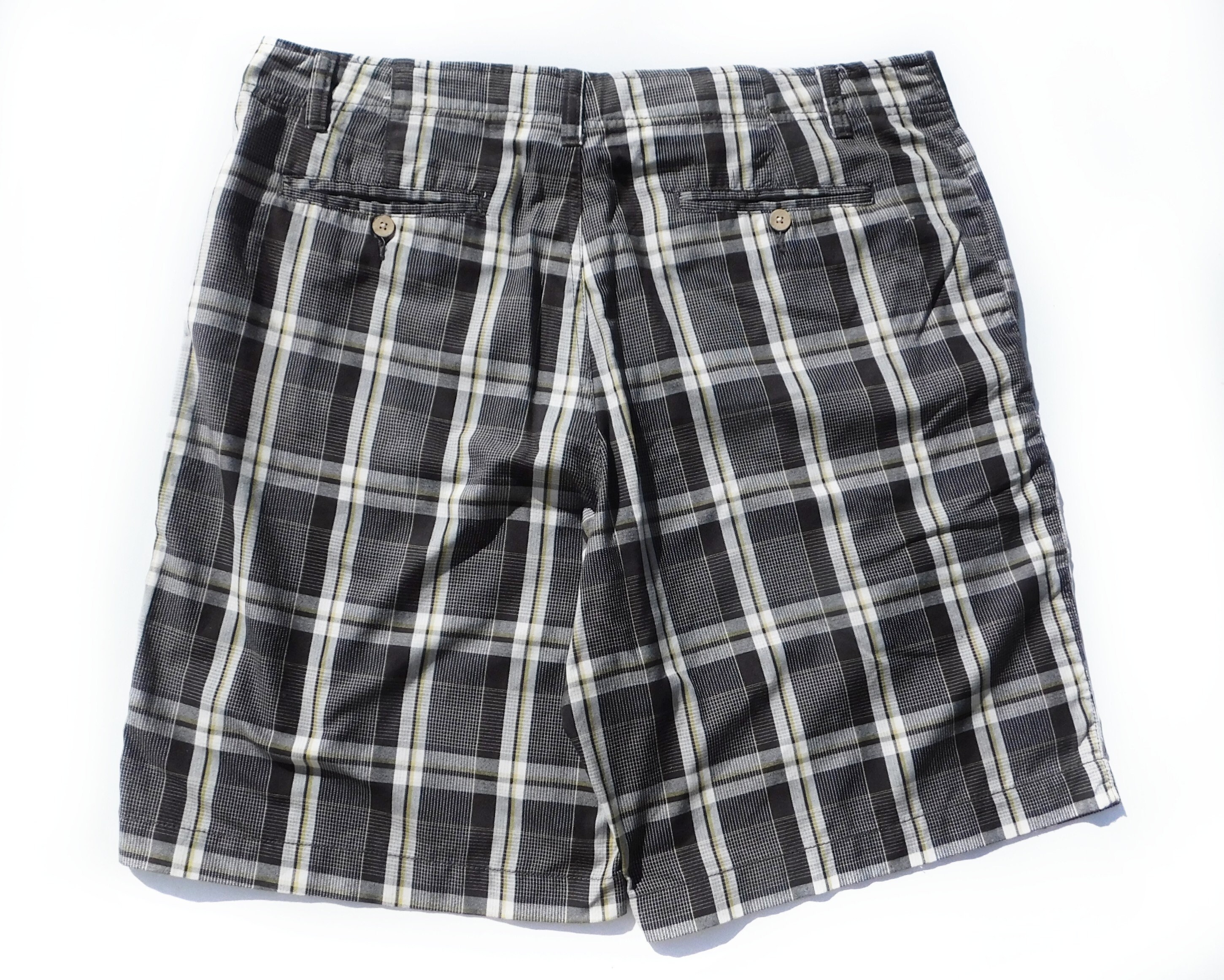 Men's Plaid Bermuda Shorts Men's Summer Cotton Plaid - Etsy UK