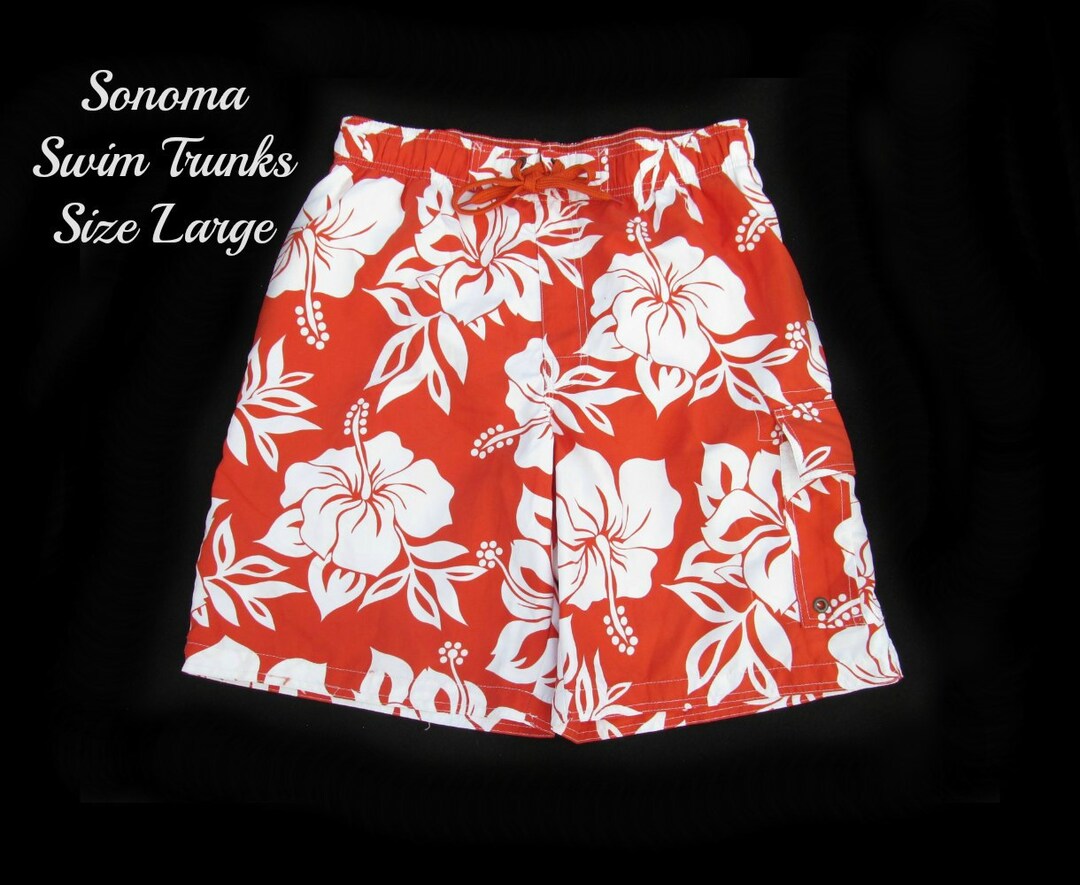 Men s Swim Trunks Swim Shorts Surf Shorts Men s Summer Shorts Swim Trunks Size Large 23 Etsy