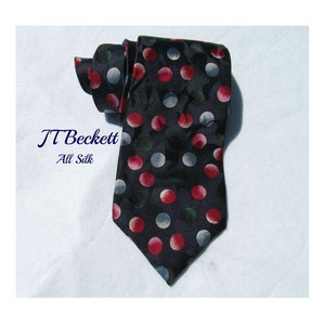 silk necktie, men&#39;s neckwear, men&#39;s tie, men&#39;s necktie, black tie  ,gift for men,  #T  43