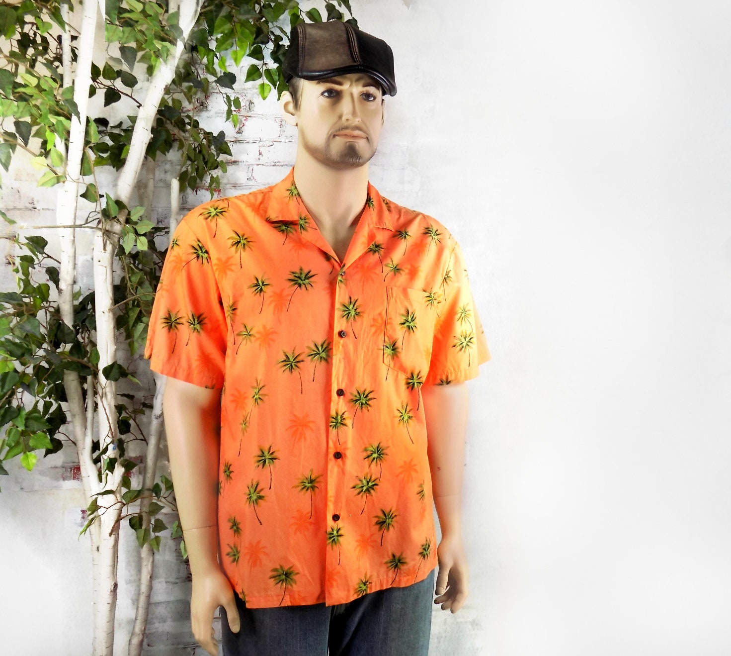 Vintage 90's Hawaiian Button up Shirt 