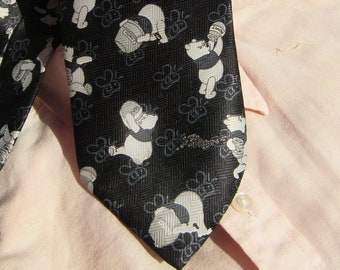 Disney Winnie the Pooh Tie Necktie -Cartoon tie necktie -Men's necktie, Vintage men's tie, LOONY TUNE necktie, trendy necktie,# 10