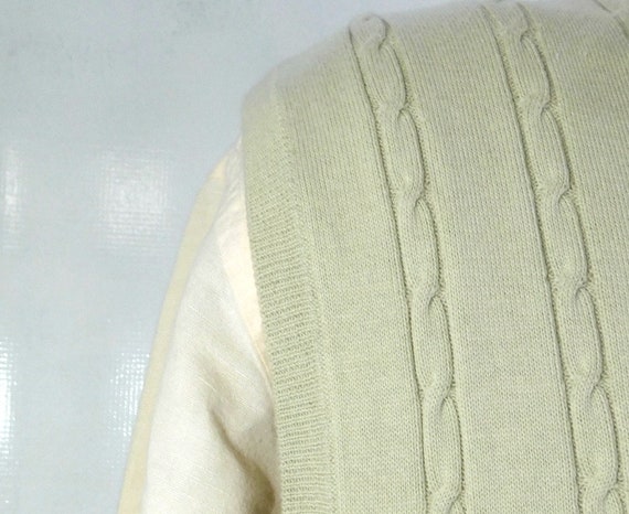 V neck vest -big Tall clothing men -sweater vest … - image 6