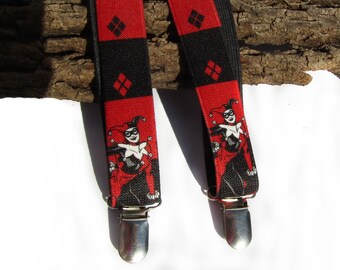 vintage suspenders men -novelty suspenders -Red Suspenders  -adjustable suspenders -dress suspenders men - # 12