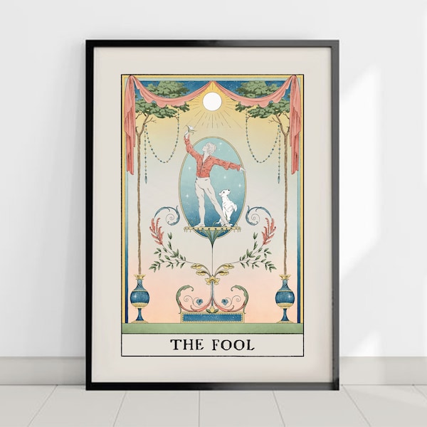 The Fool A3/A4/A5 Giclee tarot print unframed