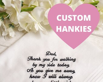 Custom Embroidered Handkerchiefs