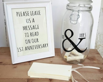 Wedding Message in a Bottle