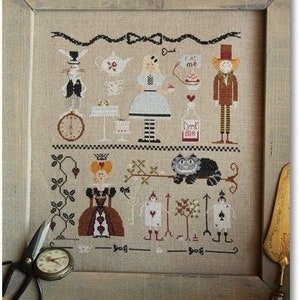 Alice nel Paese delle Meraviglie - PDF Cross stitch chart