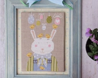 The Bunny and the Chiks - Cross Stitch Chart