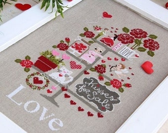 Festeggia l'Amore - PDF - Schema punto croce