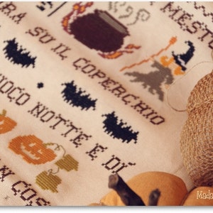 Gira, gira il mestolo... - Cross Stitch Chart in PDF formaat