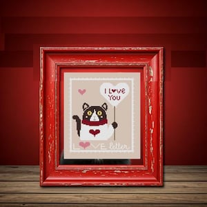 Gattino innamorato - Cartolina - formato PDF