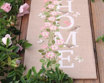 Wild Roses Home - PDF - Schema punto croce