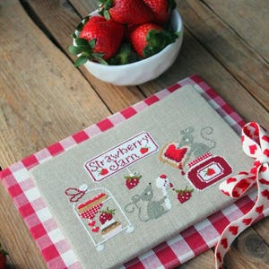 Strawberry Jam - PDF Cross Stitch Chart