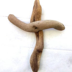 Driftwood Cross Rustic Wall Hanging Religious Home Decor