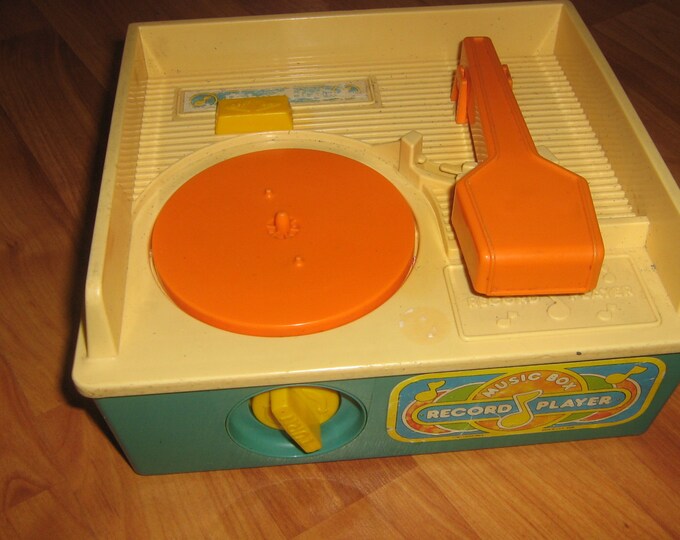 1987 Fisher Price Music Box Record Player Etsy