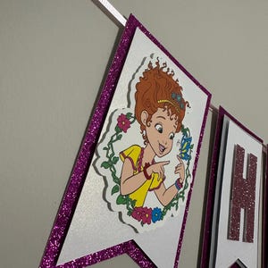 Birthday banner fancy Nancy inspired ..