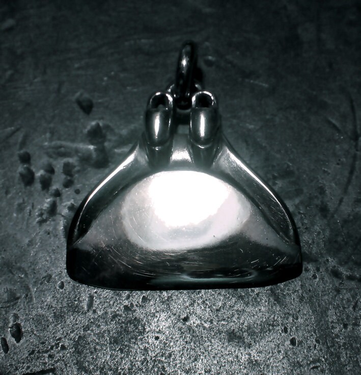 Freediving necklace monofin diving fin necklace solid Etsy