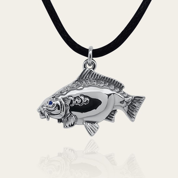 Fishing Reel Pendant Necklace Etsy