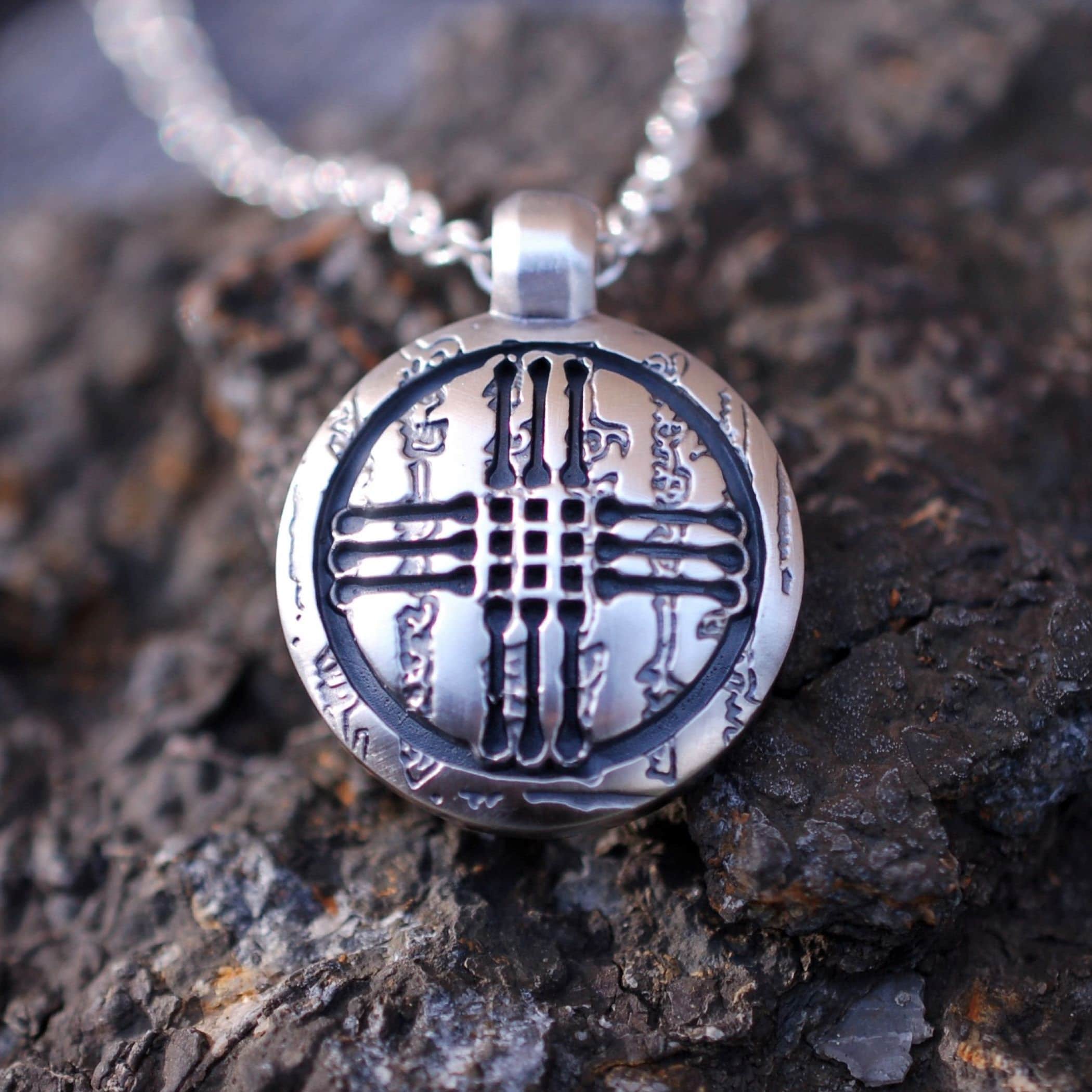 Tag Necklace, Silver|NMS9011601TE – John Hardy