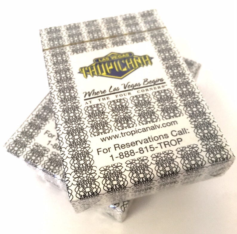 Vintage Tropicana Hotel Las Vegas Playing Cards Unopened Etsy
