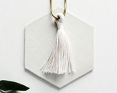 Cotton Tassel Necklace