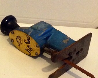 Vintage Scarce Cast Iron Ross Saw - Ross Jigsaw