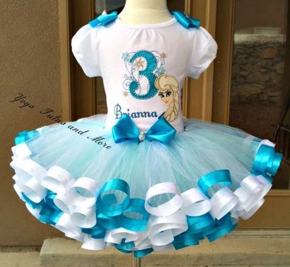 frozen birthday tutu