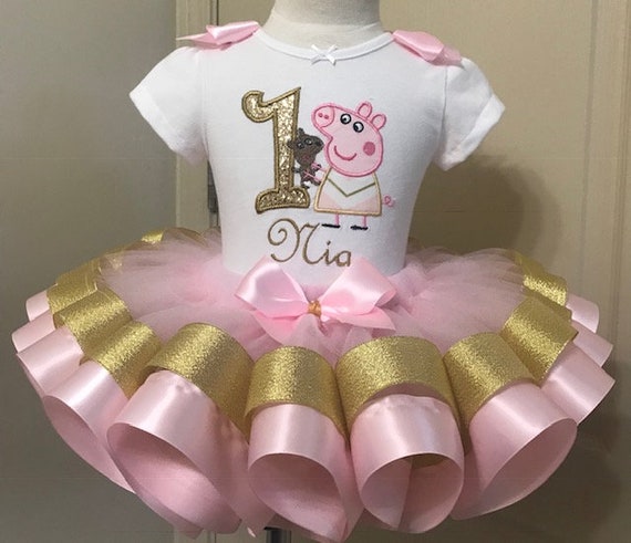 peppa pig tutu set