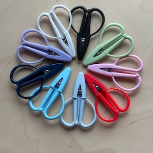 Mini Scissors Pastel Knitting Crochet Sewing Quilting Cross Stitch Embroidery Notions Super Sharp Small Pocket Scissors for Project Bag